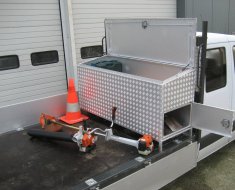 Aluminium gereedschapsbak