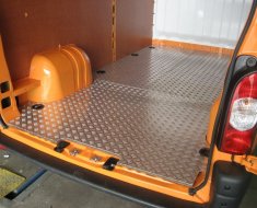 Aluminium traanplaat vloer
