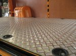 Aluminium traanplaat vloer