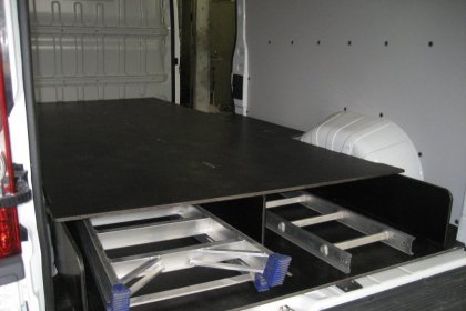 Dubbele vloer constructie